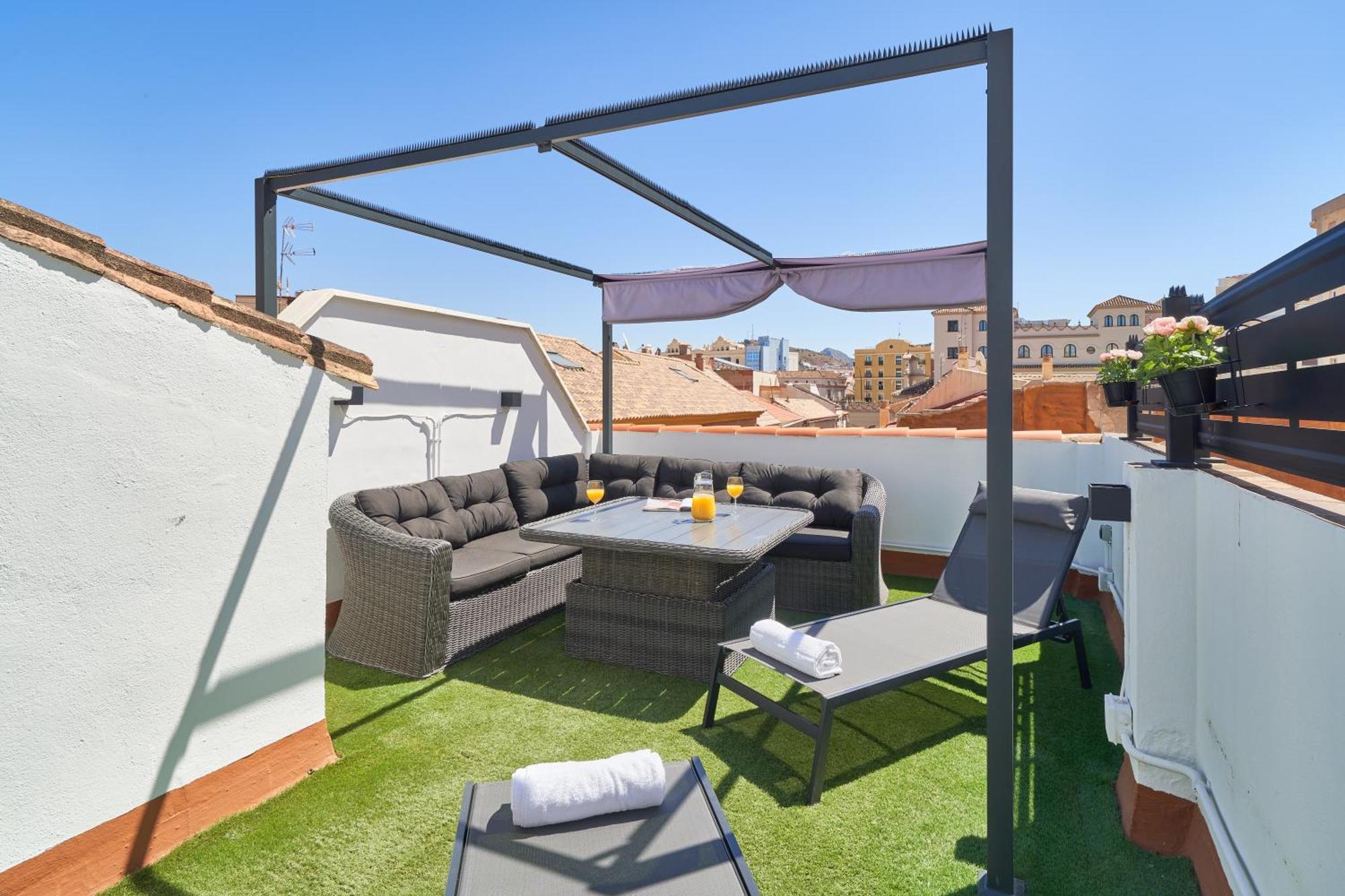 Apartamento Sun-Kissed Getaway Málaga Exterior foto